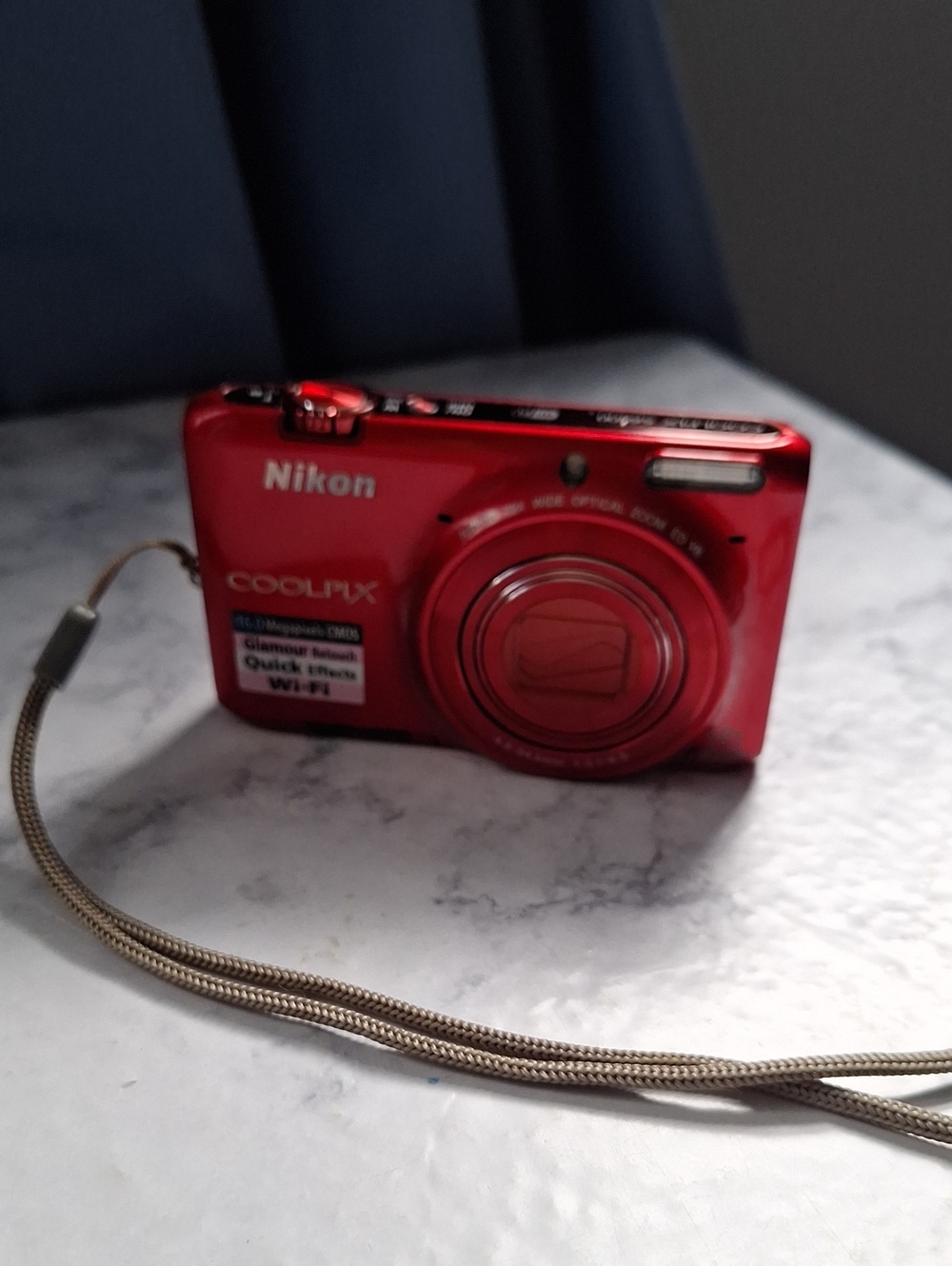 Nikon COOLPIX Compact Digital Camera - Red